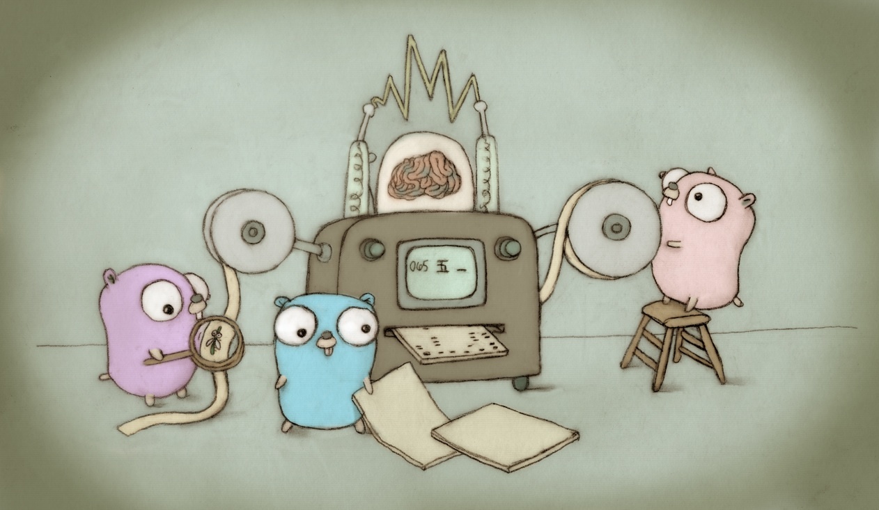 Go gopher illustration by Renee French